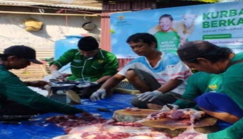 Baznas Kalsel Pastikan Penyaluran Hewan Kurban Tepat Sasaran