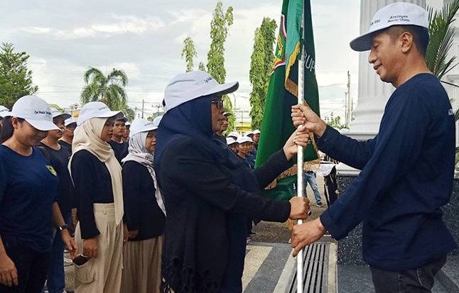 Pj Bupati Muhlis Lepas Kontingen Barito Utara Ikuti FBIM tahun 2024 di Palangka Raya