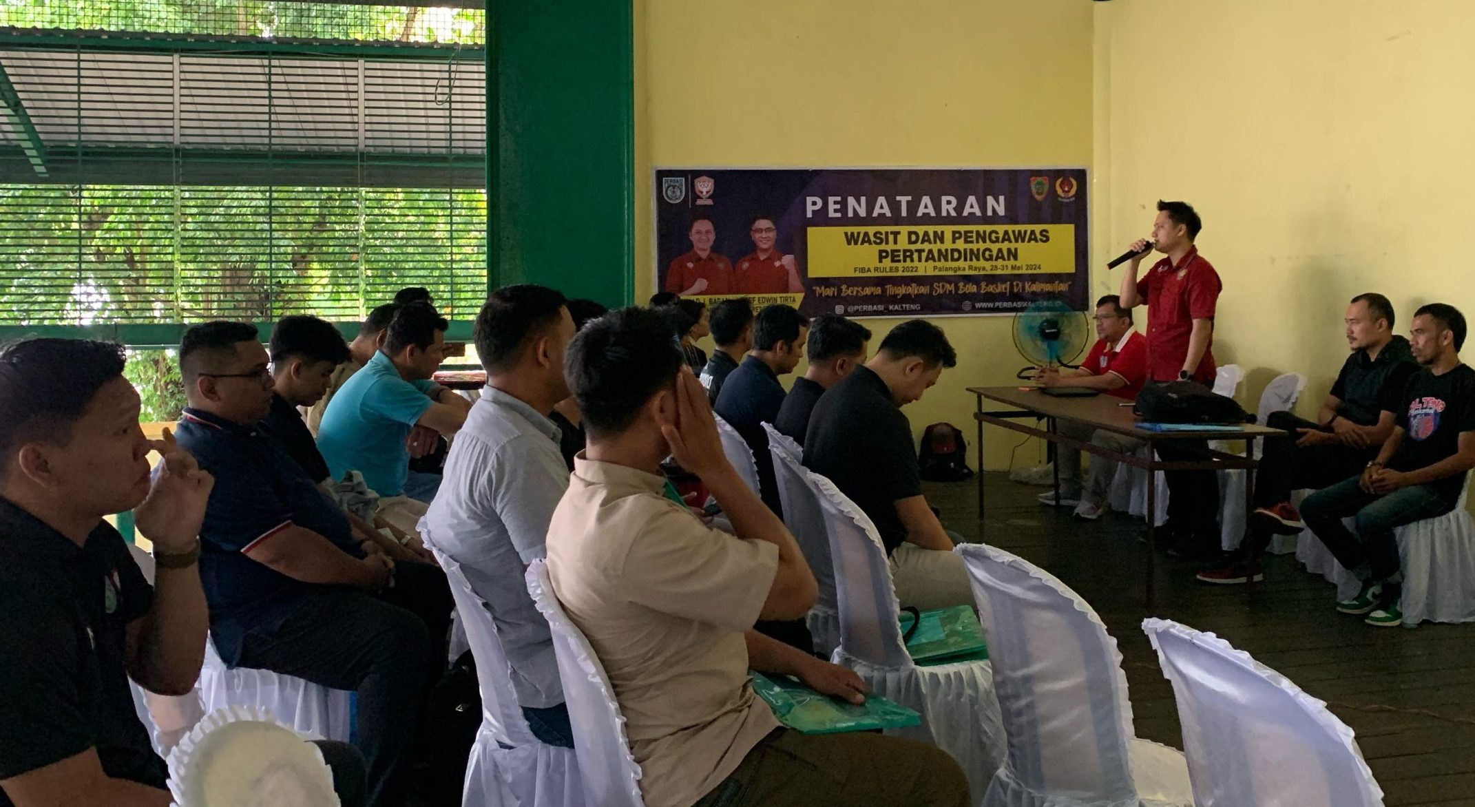 Perbasi Kalteng Gelar Penataran Wasit dan Pengawas