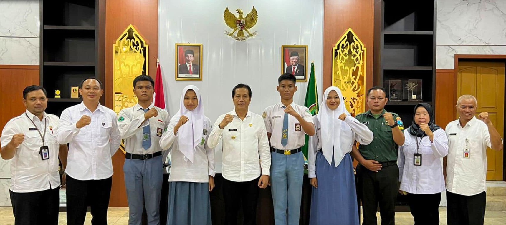 Ini Pesan Pj Bupati kepada 4 Calon Paskibraka yang Ikuti Seleksi di Tingkat Kalteng