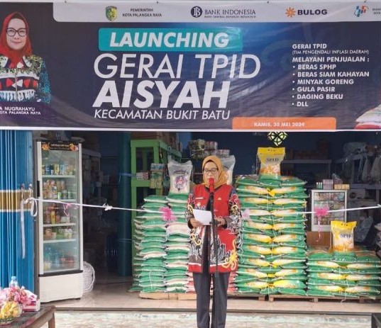 Pemkot Palangka Raya Resmikan Gerai TPID untuk Tekan Inflasi