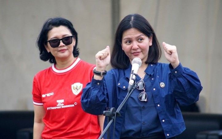 Ratu Tisha Nilai Timnas Indonesia Senior Saat Ini Berkembang Pesat