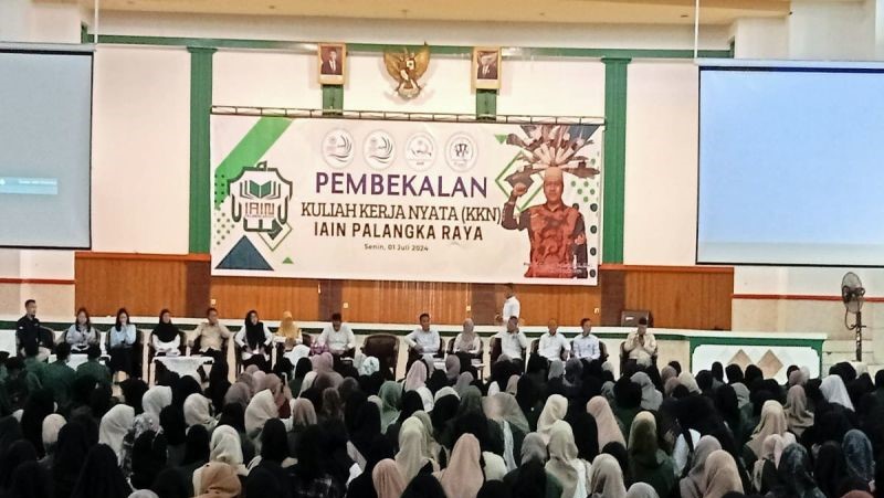 IAIN Palangka Raya Sebar 686 Mahasiswa KKN ke 98 Desa di Kalteng