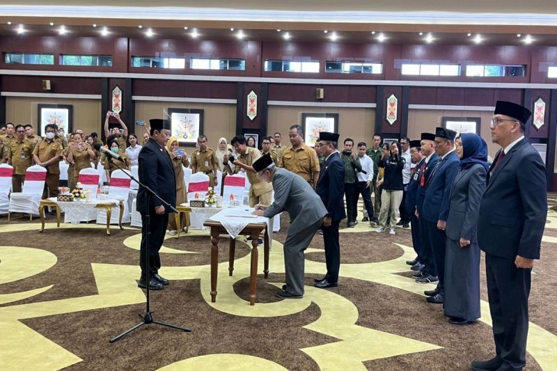 Sekda Pulang Pisau Pimpin Forsesdasi Kalteng Periode 2024-2027