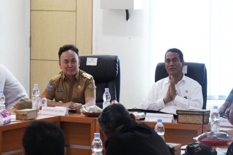 Gubernur Optimis Kalteng jadi Lumbung Pangan Indonesia