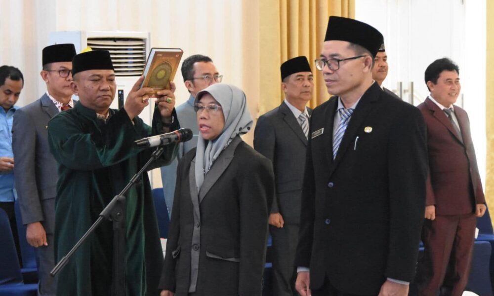 Pj Bupati Harapkan Pejabat yang baru Dilantik Mampu Tunjukan Karya dan Prestasi
