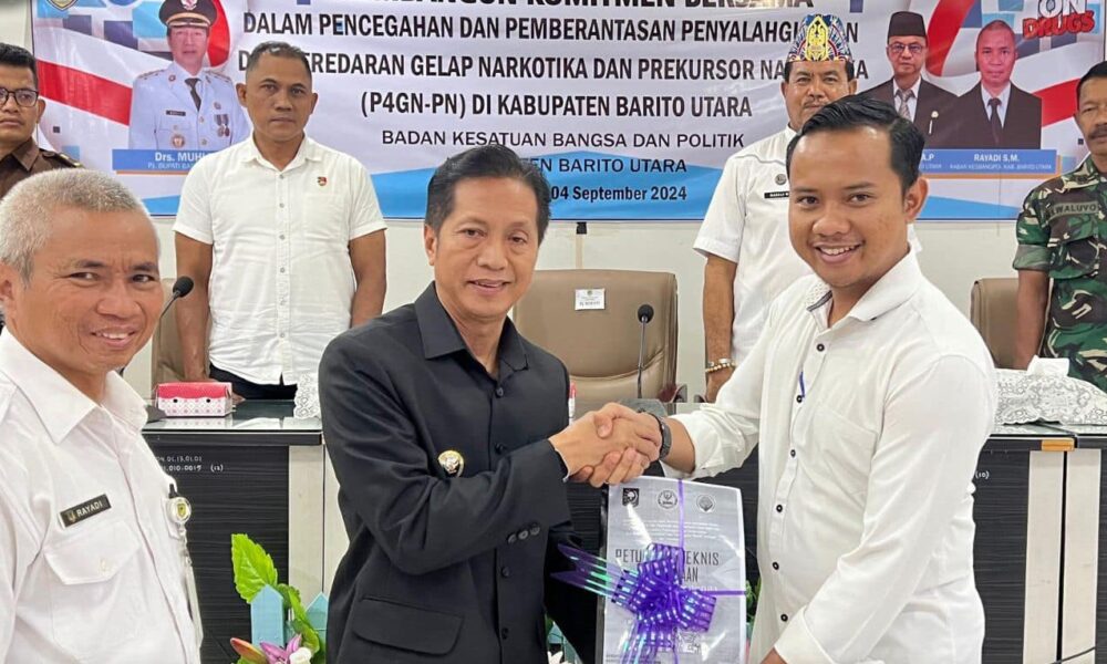 Angka Prevalensi Penyalahgunaan Narkoba di Kalteng Capai 0,70 Persen