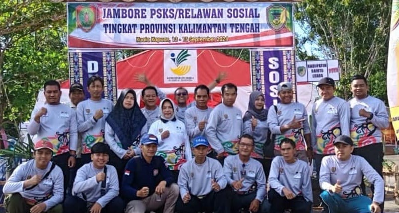 Ikuti Ajang Jambore PSKS, Relawan Sosial Barito Utara Raih Juara II Tingkat Kalteng