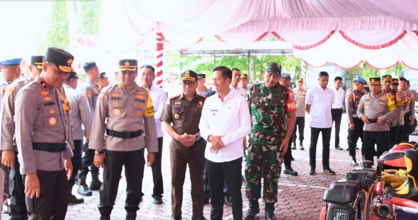 Pj Bupati Muhlis Sambut Kunjungan Kerja Wakapolda Kalteng di Barito Utara