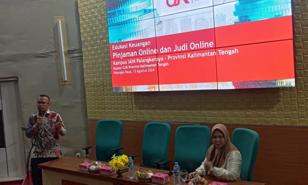 OJK Kalteng Ingatkan Mahasiswa IAIN Palangka Raya Waspada Pinjol dan Judol