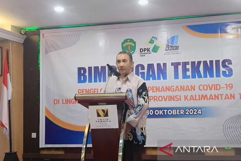 Pemprov Gelar Bimtek bagi Arsiparis se-Kaltim Kelola Arsip COVID-19