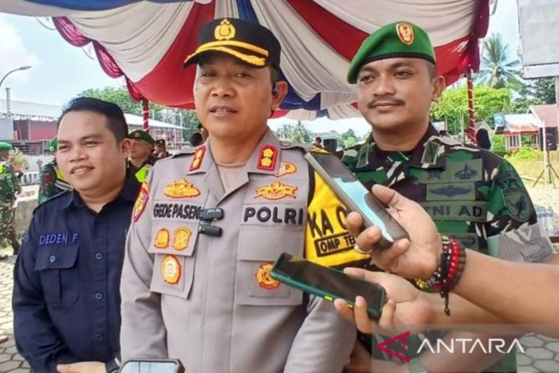 Polres Kapuas Kerahkan 339 Personel Amankan Seluruh Tps