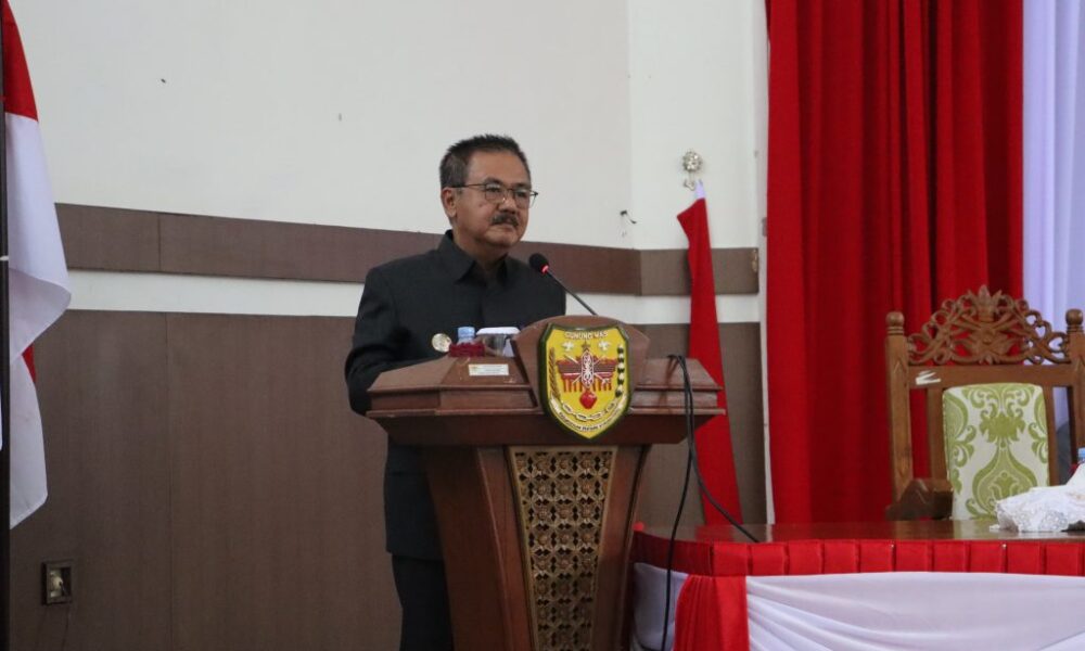 Tanggapan Pemkab Gunung Mas Kalteng Terhadap Pandangan Umum 6 Fraksi DPRD Atas 5 Raperda
