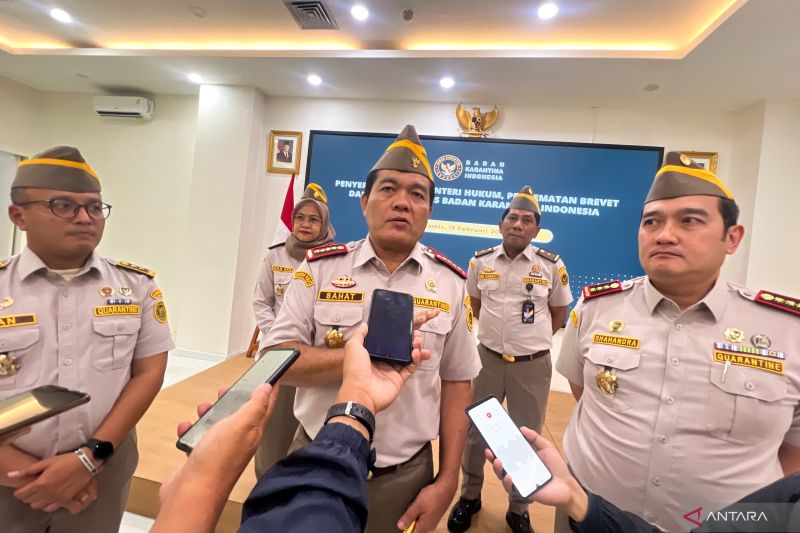 Kepala Barantin Minta Perkuat Pengawasan Dukung Swasembada Pangan