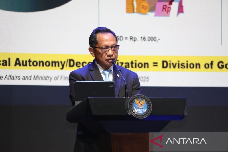 Mendagri: Pemda Punya Peran Strategis Bangun Infrastruktur Nasional
