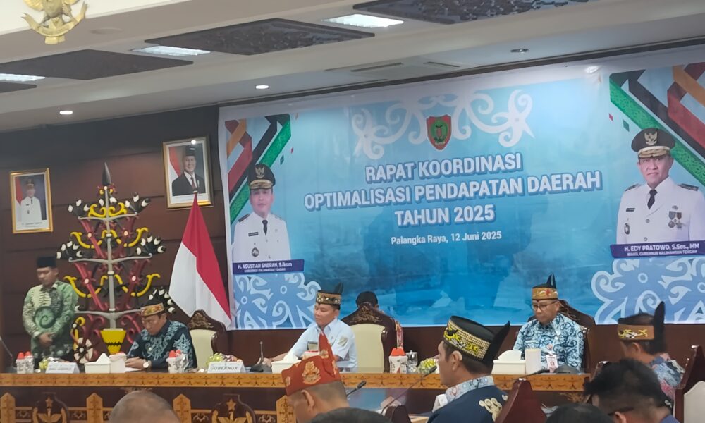 Agustiar : Peningkatan PAD Kunci Pemerataan Pembangunan Kalteng
