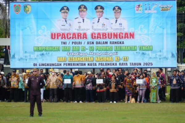 Peringatan Hari Jadi Kalteng ke-68, Pemko Tegaskan Komitmen Sinergi Pembangunan