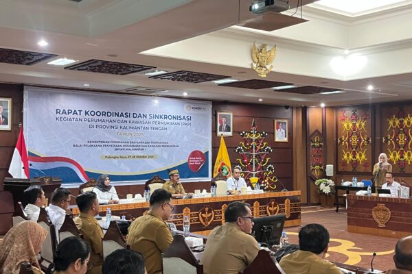 Percepat Pembangunan Rumah Layak MBR, Pemprov Kalteng Perkuat Sinergi dengan Pusat